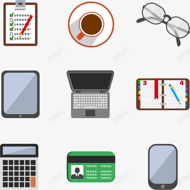 商務辦公素材寶庫 免摳矢量圖與PNG免費資源指南